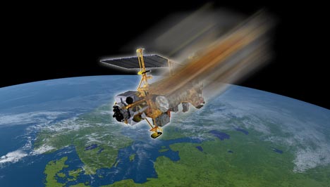 NASA satellit störtar mot jorden, kraschar förmodligen i Sverige!